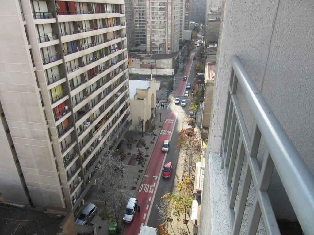 Appartamento Departamento Paseo Bulnes Metro La Moneda Santiago del Cile Esterno foto