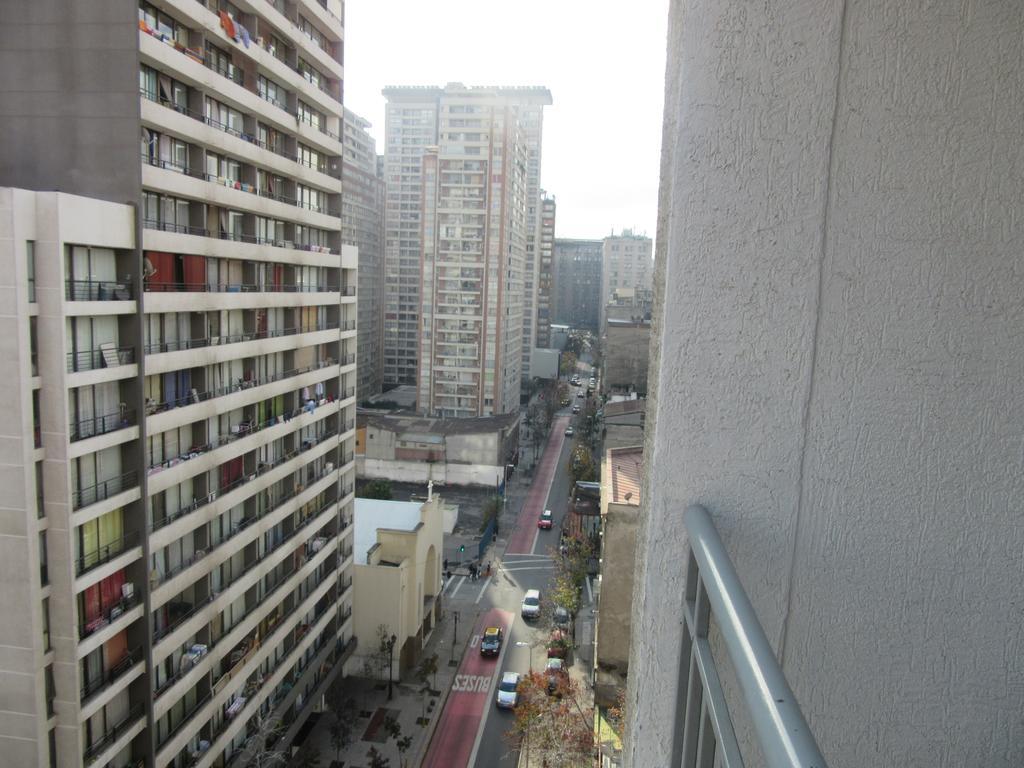 Appartamento Departamento Paseo Bulnes Metro La Moneda Santiago del Cile Esterno foto