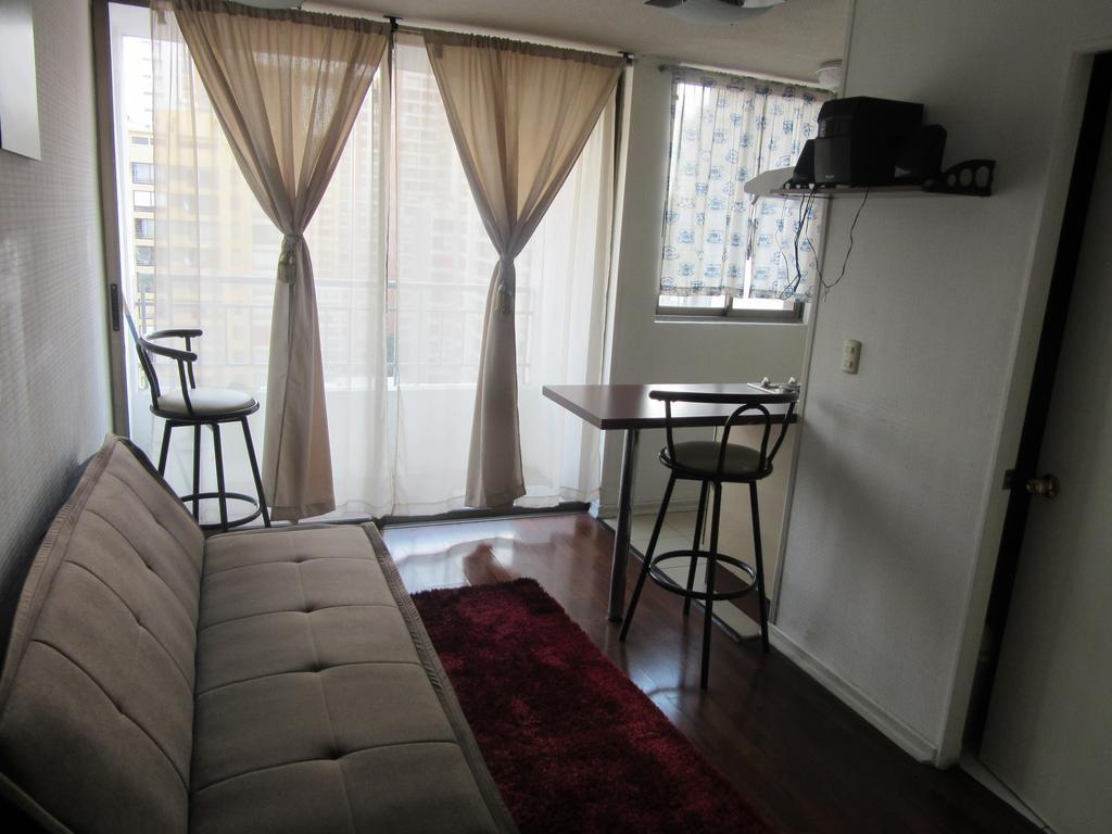 Appartamento Departamento Paseo Bulnes Metro La Moneda Santiago del Cile Esterno foto
